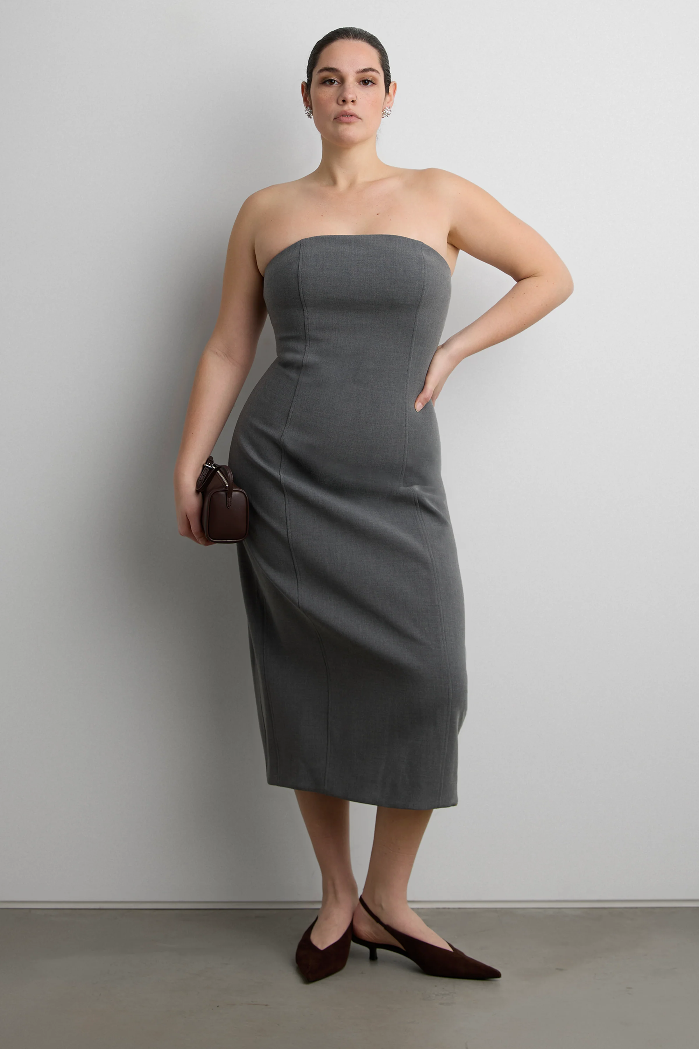 BARREL TUBE TOP DRESS - Image 3