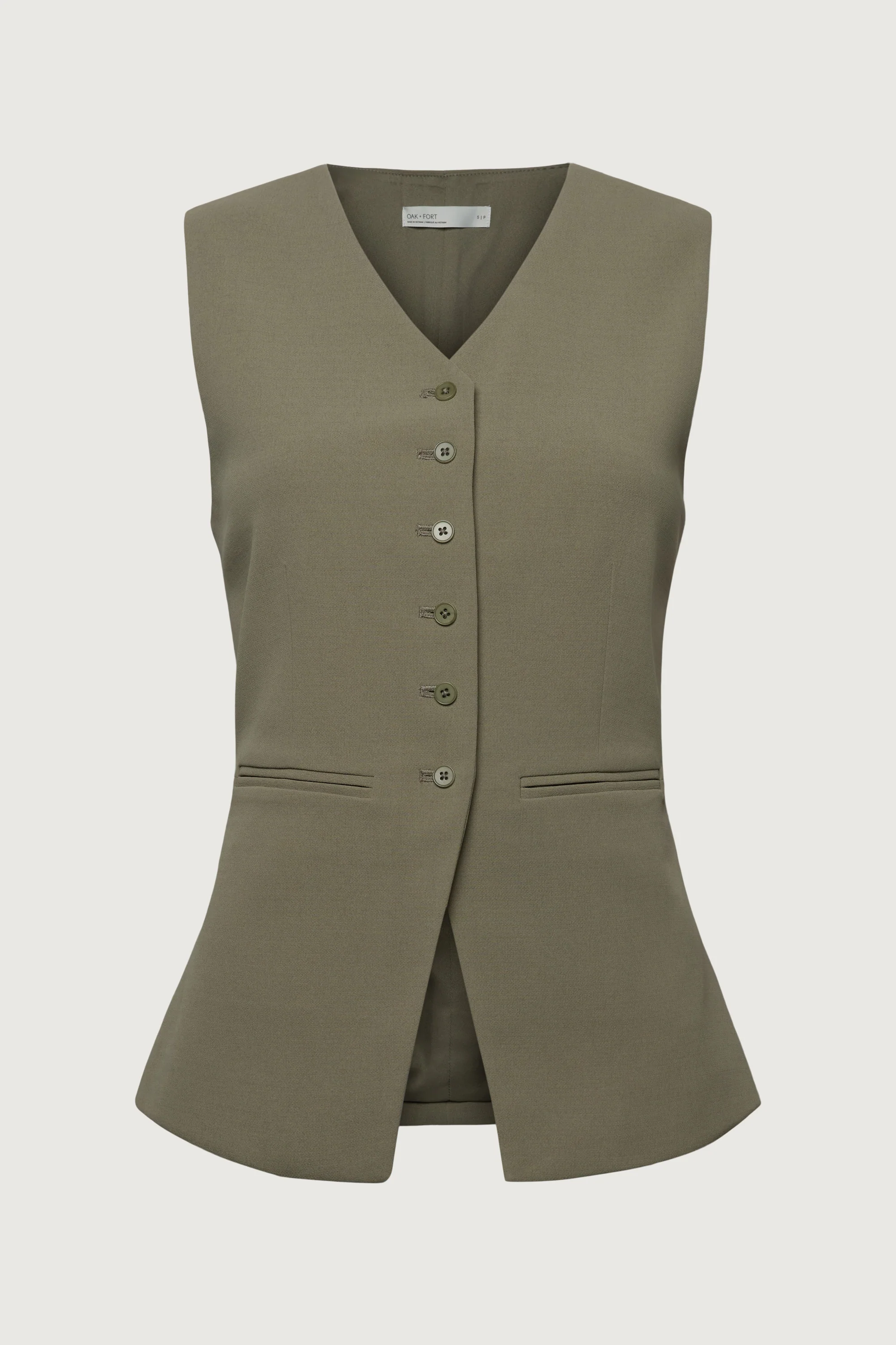 BUTTON FRONT SUITING VEST - Image 12
