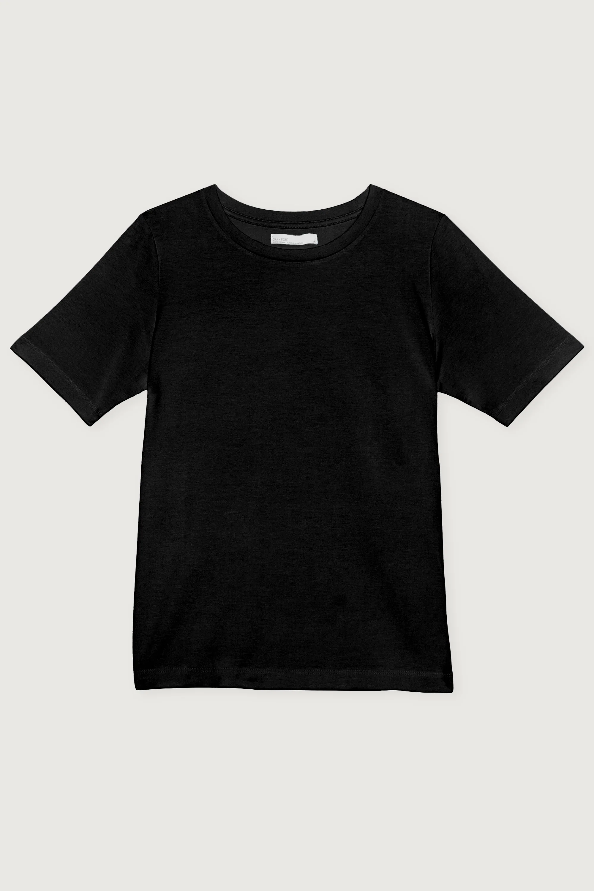COTTON MODAL CREWNECK T-SHIRT - Image 6
