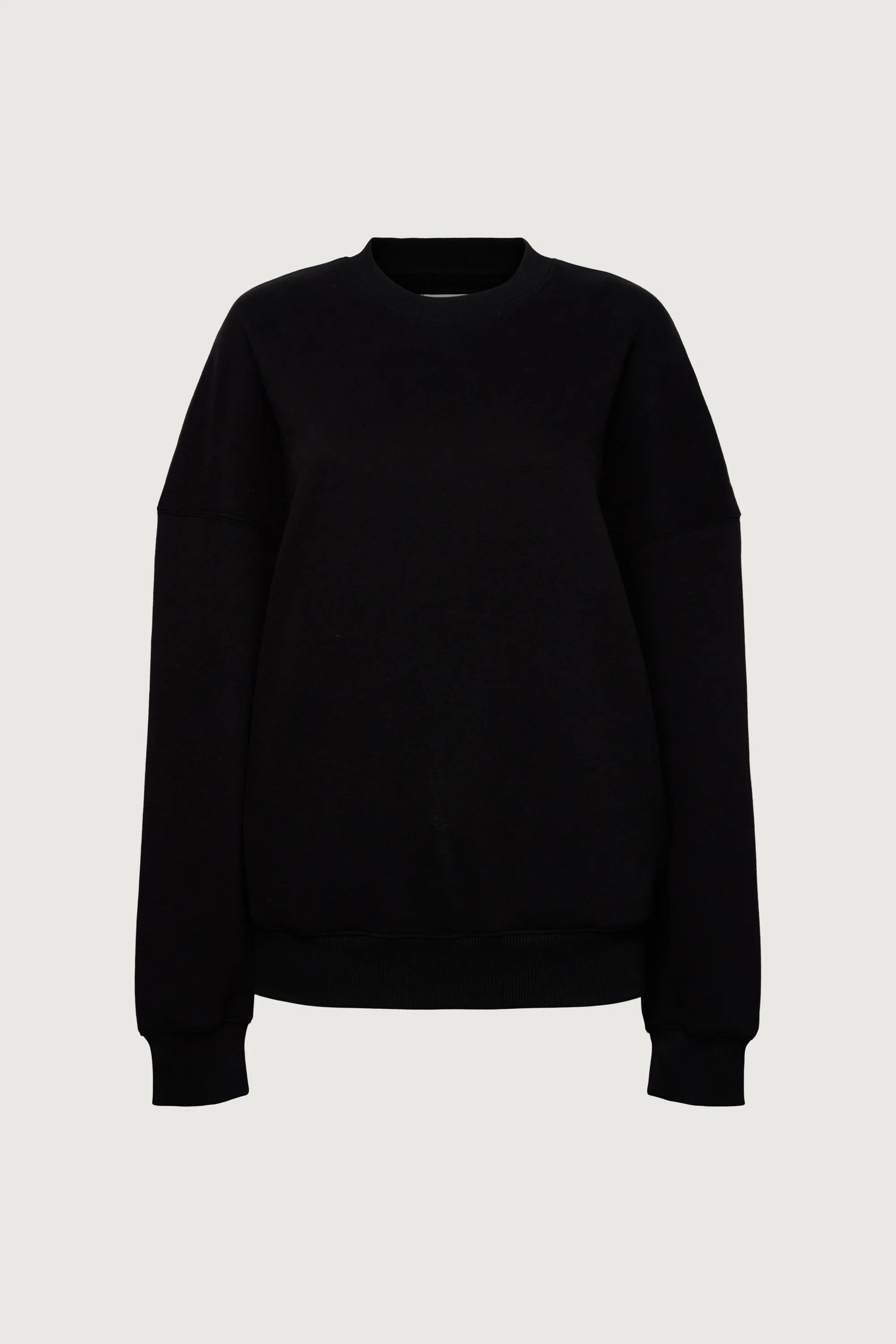FLEECE STUDIO CREWNECK SWEATSHIRT WITH POCKETS - Image 5