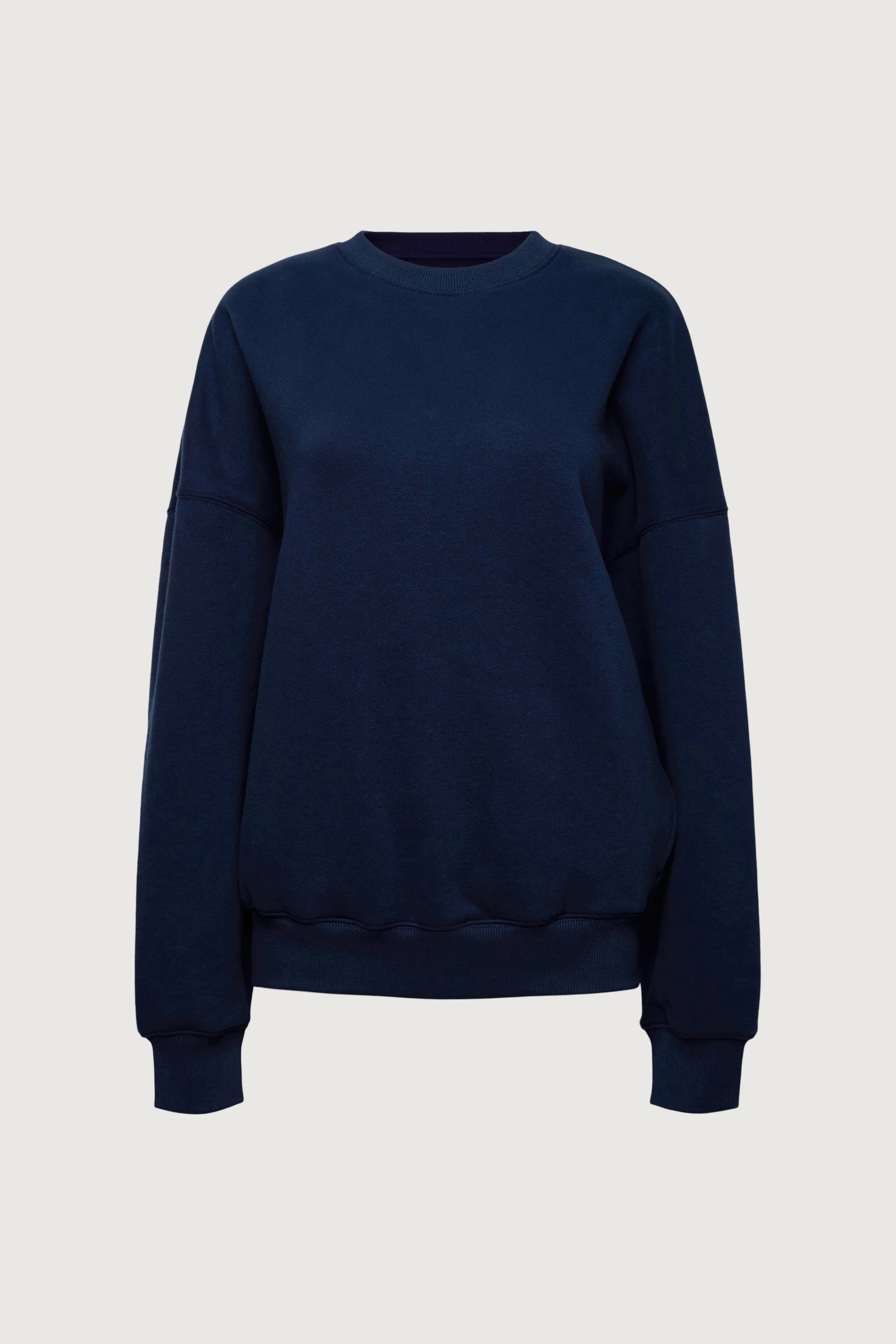 FLEECE STUDIO CREWNECK SWEATSHIRT WITH POCKETS - Image 6