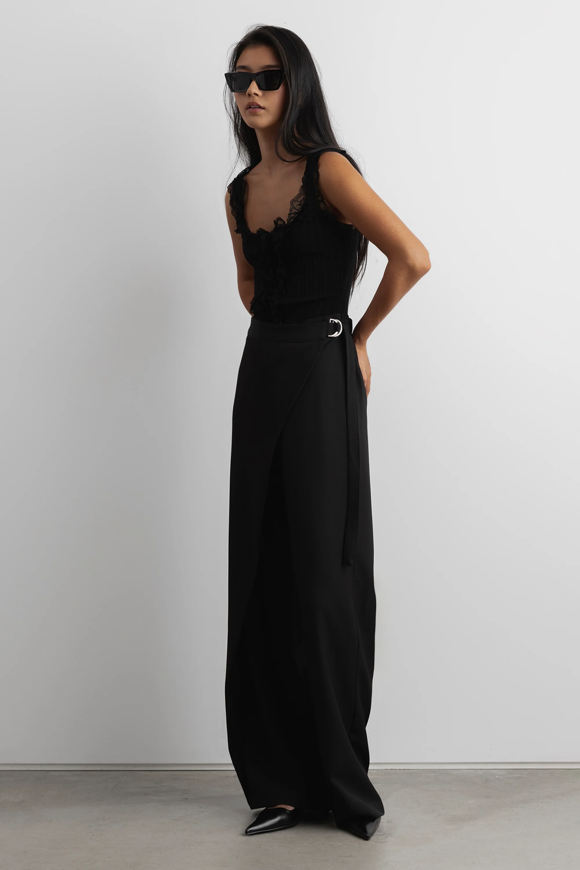 RUFFLED LACE TANK TOP - Image 11