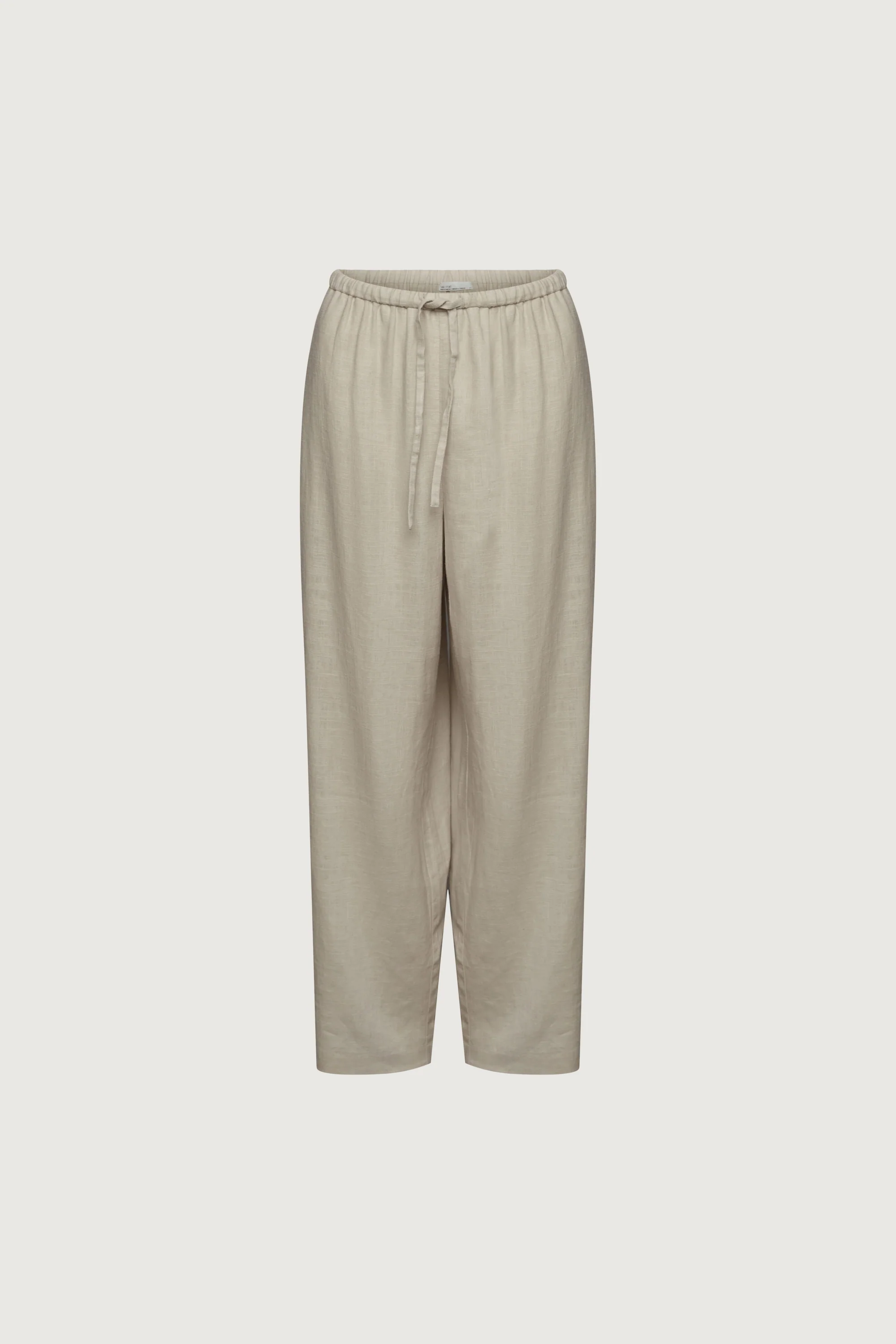 LINEN BLEND WIDE LEG PANT - Image 15