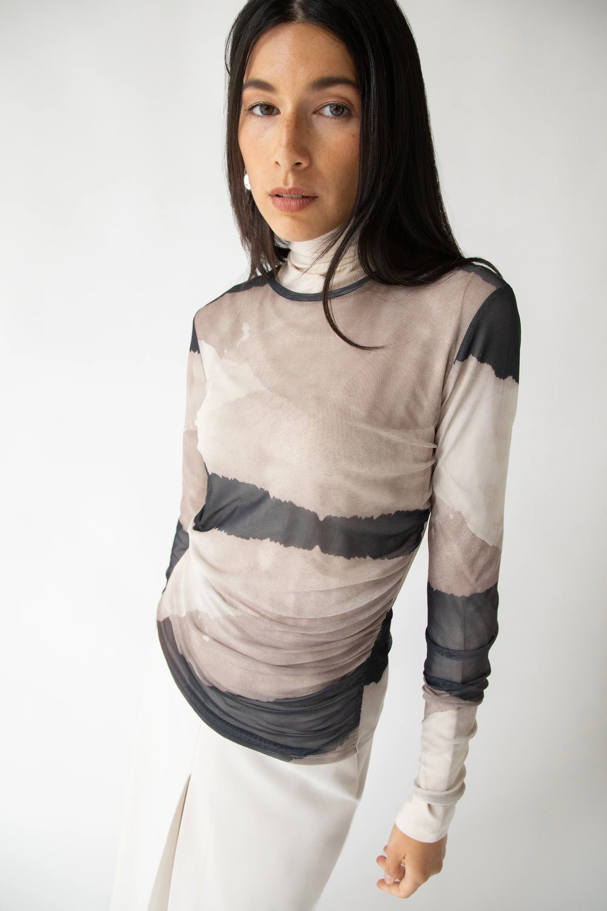 MESH LONG SLEEVE TOP - Image 5