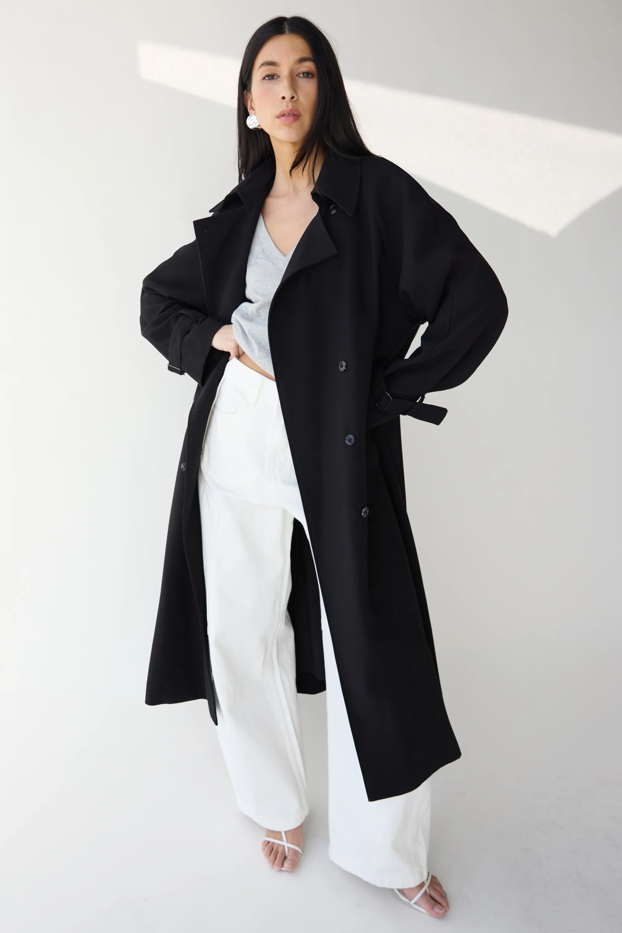 OVERSIZED TRENCH COAT - Image 15