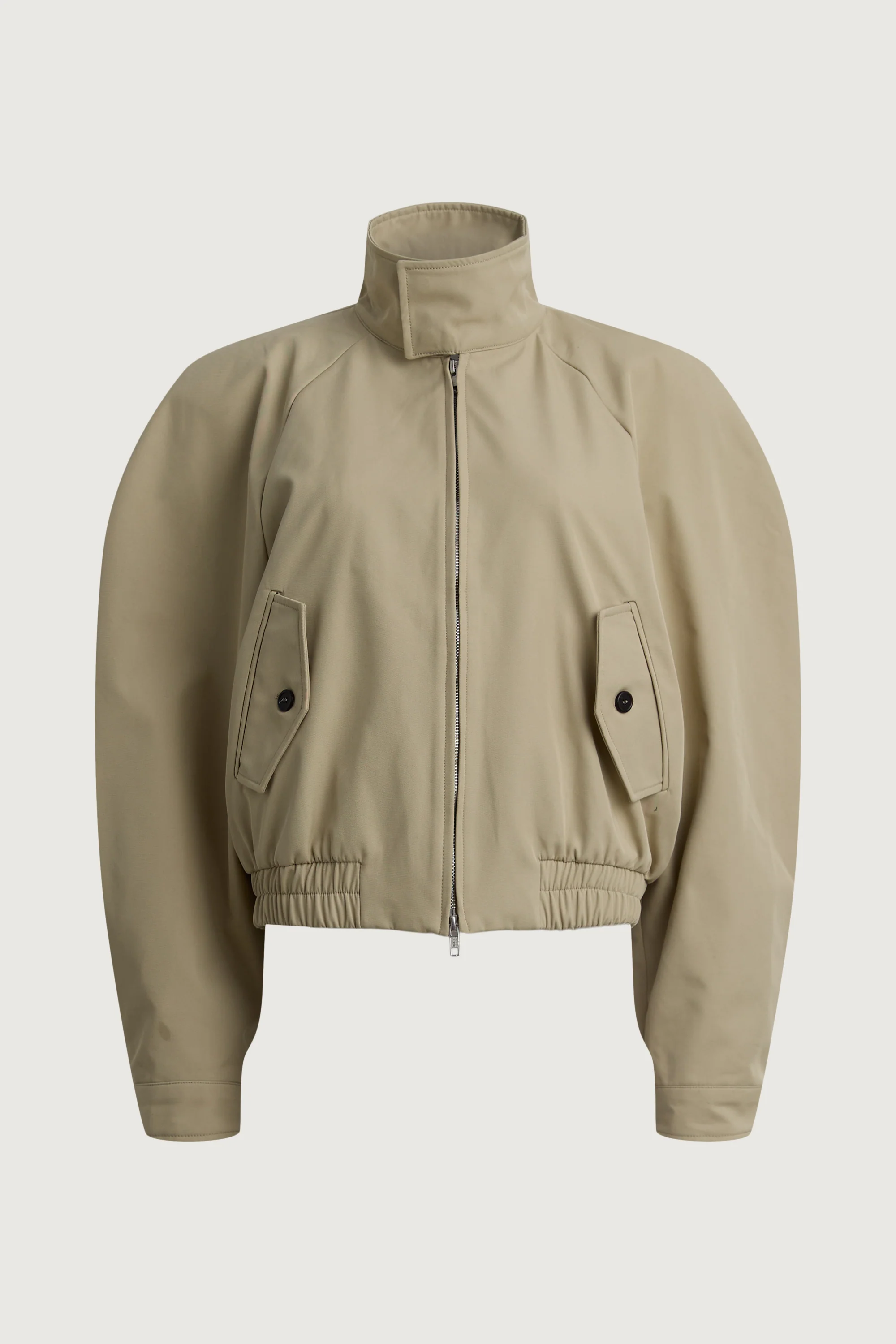 STRUCTURED FUNNEL NECK JACKET - Image 6