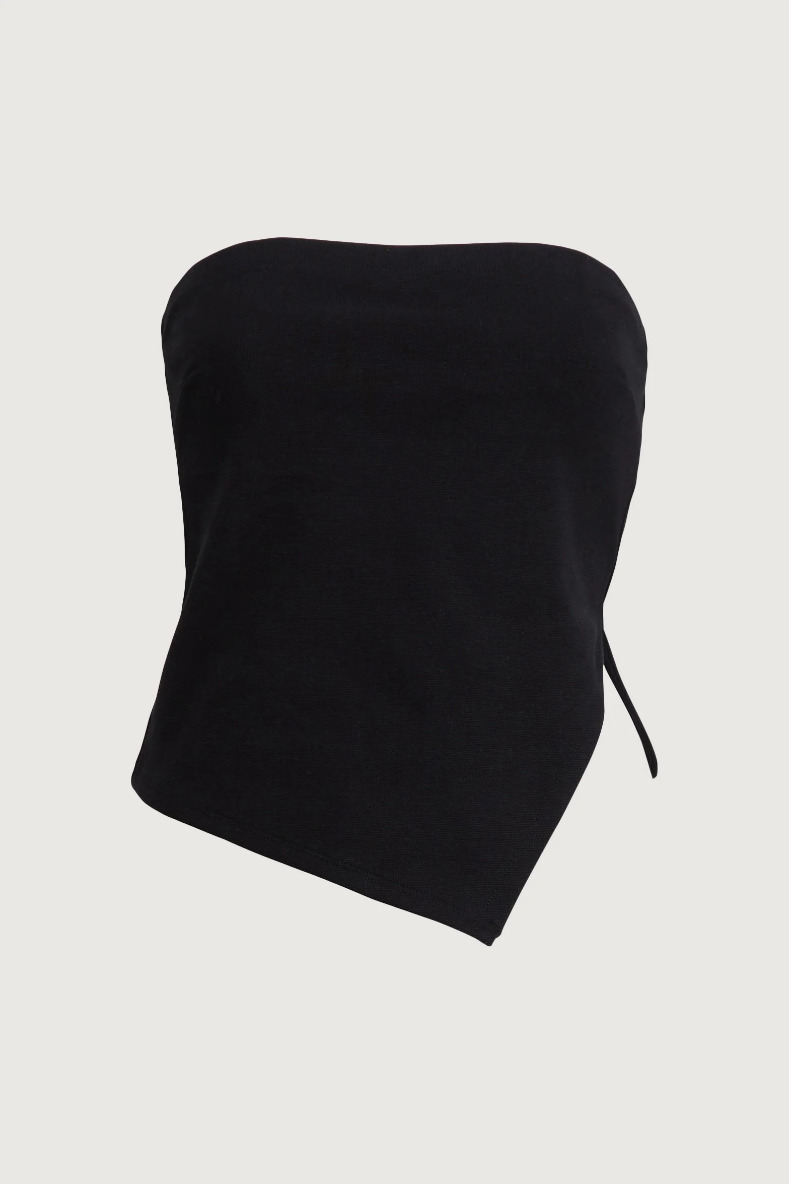 CROPPED TUBE TOP WITH SIDE SLIT - Image 3