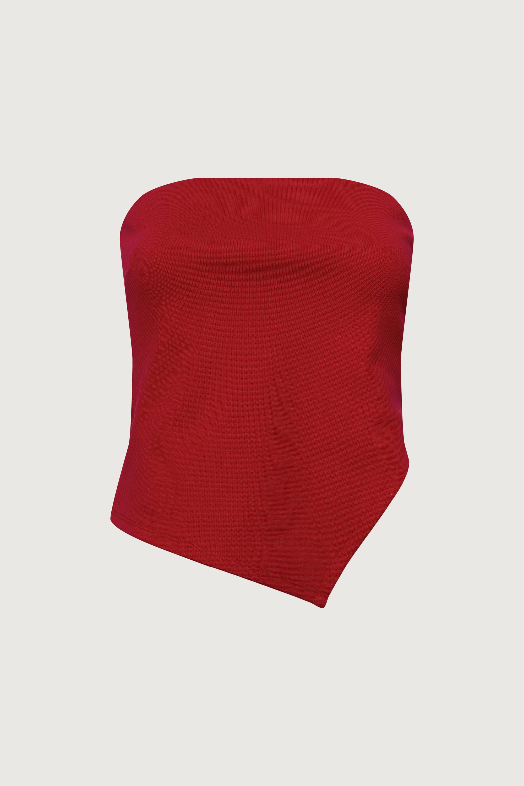 CROPPED TUBE TOP WITH SIDE SLIT - Image 5